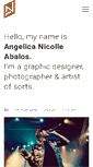 Mobile Screenshot of angelicanicolle.com